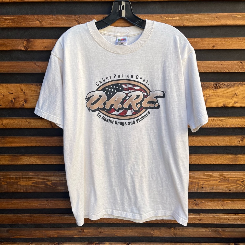 Vintage D.A.R.E. Tee Sz Large